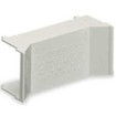 MediaTrak Pass-Through Divider Tunnel  1 Gang  MT6/MT7/MT8  Office White