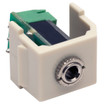 Hubbell SF35STOW Stereo Jack - Office White
