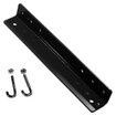 Hubbell NextFrame Ladder Rack Wall Angle Support 6in. -12in. Black - HLX0612