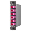 Hubbell OCLC50G4VI LC Duplex 50um OM4 Violet