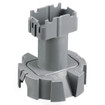 Hubbell Round PVC Floor Box Low Voltage Divider - PFBT1A