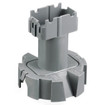 Hubbell Round PVC Floor Box Low Voltage Divider - PFBT1A
