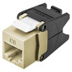 Hubbell HJU6EI Category 6 Jack - Electric Ivory