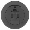 Hubbell S1R4CVRBLK 4in. Recessed Cover Assembly