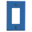 Hubbell Wallplate Mid-Size 1-Gang 1) Decorator Blue - PJ26BL