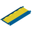 Hubbell TredTrak Modular Cable Protection System 5 Channel 36in. Trak Blue & Yellow - HBLTRED5B