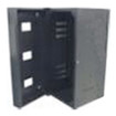 Hubbell QuadCab Wall Mount Cabinet 24in. H x 26in. D Solid Door Black **Drop Ship Only**