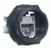 Hubbell HI-IMPACT Connector Category 6 Universal Gray