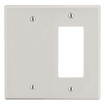 Hubbell PJ1326LA Wallplate - 2-Gang