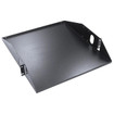 Hubbell Equipment Shelf Center-Weighted 3.5in. H x 17in. W x 19in. D Black - MCCCWS19