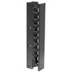 Hubbell NextFrame in. Zin. Channel 7ft. H x 6in. W with Cover Black - VS76