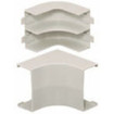 WallTrak (PW2) Internal Elbow (Base & Cover)  Office White