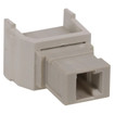 Hubbell SFMTRJBK Keystone Adapter - MT-RJ