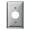 Hubbell SCH7 1-Gang Plate - Chrome