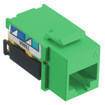 Hubbell NSJ6GN Category 6 Jack - Green Jack