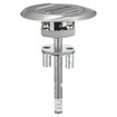 Hubbell SystemOne Fire-Rated Poke-Through One-Piece 4x4 Aluminum - S1PT4X4AL