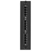 Hubbell FSPNLCQS3BK 12 LC Quad Adapter Panel