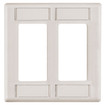 Hubbell 2-Gang Modular Wallplate - IMFP2OW
