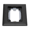 Hubbell 1-Gang Non-Metallic Carpet Flange Black - MFBRFBL1