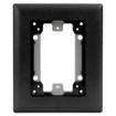 Hubbell 1-Gang Non-Metallic Carpet Flange Black - MFBRFBL1