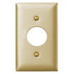 Hubbell SBP7 1-Gang Brass Plate