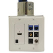 Hubbell Wall Boxes Data Box 2-Gang 3.25in. Depth - HBL260