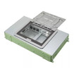 Hubbell CFB6G30CRE 6-Gang Concrete Floorbox