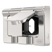 Hubbell SS83 3-Gang Duplex Plate