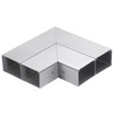 Hubbell Metal Raceway Flat Elbow HBLALU5000 Series - HBLALU5011