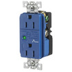 Hubbell Wallplate 3-Gang 3) Toggle Gang Brown - P3