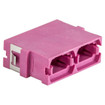 Hubbell Fiber Adapter MPO Snap-Fit Pack of 6 Violet - FANMTPDVI
