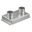 Hubbell S1R8JNC6 8in. Poke Through Fitting