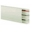 Super BaseTrak (PS3) Two-Channel  Non-Metallic Raceway  Non-Latching  5ft.  (Sold & Priced per 25ft. Carton)  Office White