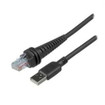Honeywell CBL-500-150-S00-01 security system USB cable coiled and ready for installation