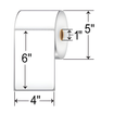 SATO SR10LD-20130 4x4 thermal transfer paper label roll for barcode printing