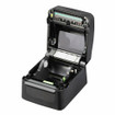 Sato WD312-405DW-EX1-2 thermal printer paper roll compartment detail