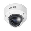 Vivotek FD9380-HV-V2 dome camera showing weatherproof IP67 rated exterior casing and mounting bracket
