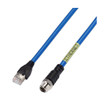 Hanwha SPP-C08100E M12 Ethernet Cable 10M
