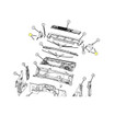 Hanwha AM07-009704A Case Top Assembly