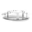 i-PRO M-FM Flush Mount for M-87-V Dome Camera