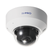 i-PRO WV-S2136LA 2MP indoor dome camera with AI front view white background