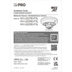 i-PRO WV-U22550-F3L - i-PRO WV-U22550-F3L 5MP Indoor Vandal Dome Camera (view 3)