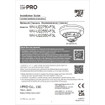 i-PRO WV-U22750-F3L 4K AI Indoor Vandal Dome Camera - Image 2