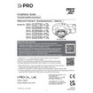 i-PRO WV-S25600-V2LG 6MP Vandal-Resistant Dome Camera