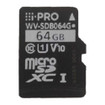 i-PRO WV-SDB064G 64GB microSDXC Memory Card