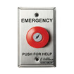 HES PBL-1-4-L2-GR Latch Panic Button with Illumination