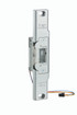 HES 74R2-121 electric strike connector and wiring close-up view