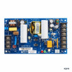 HES AQD1-1R 1 amp regulated power supply unit specifications label closeup