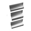 HES ZA-82SS Adjustable Z-Bracket Satin Stainless (image 2)