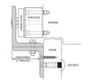 HES ZA-82BK Adjustable Z-Bracket Mount